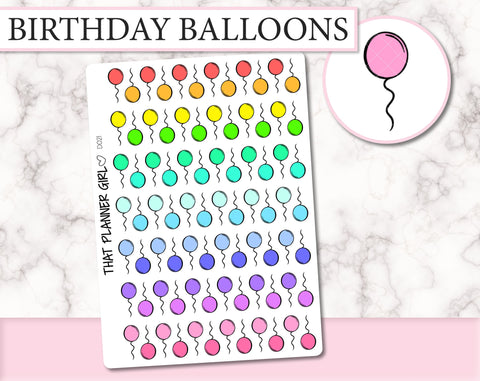 Birthday Balloon | D021