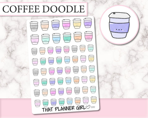 Adorable Coffee Cup | D012
