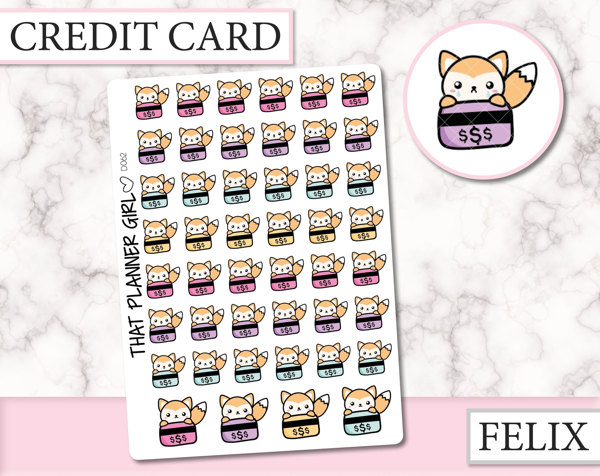 Credit Card Felix | D062