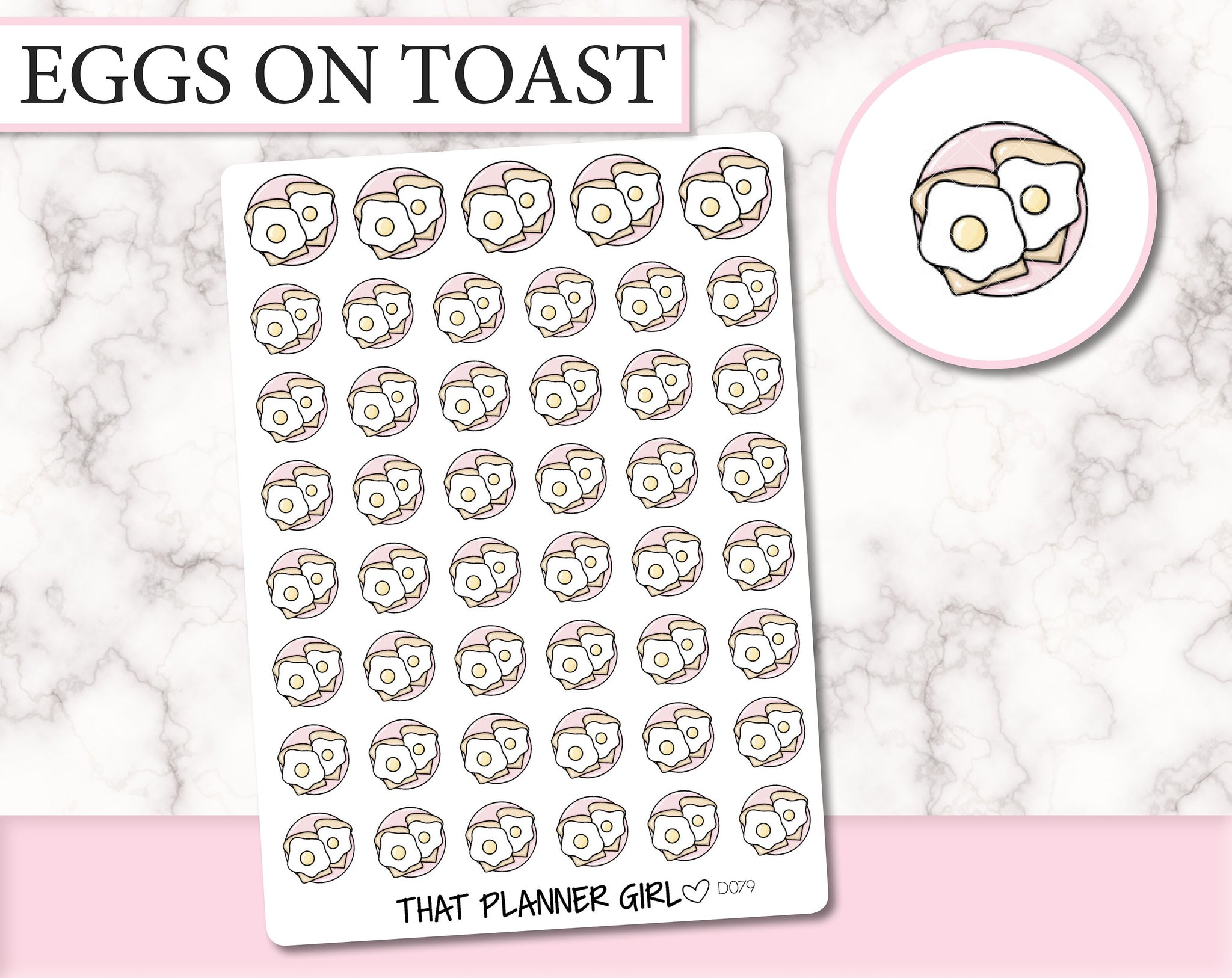 Eggs on Toast | D079