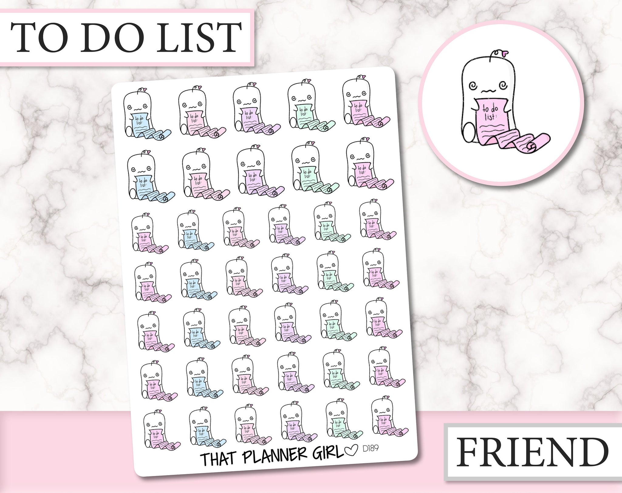 Friend with Long To Do List | D189
