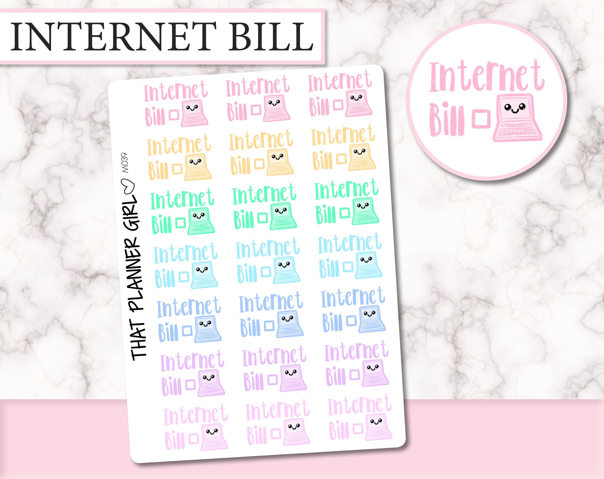 Internet Bill Due | M039