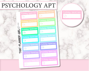 Psychology Appointment Labels | M062