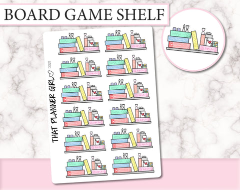 Board Games Shelf | D028