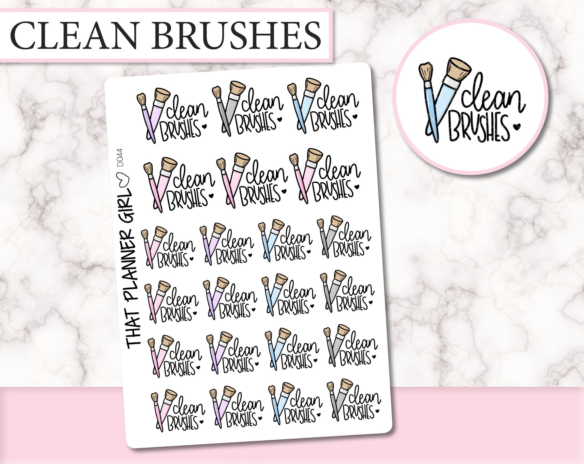 Clean Brushes |  D044