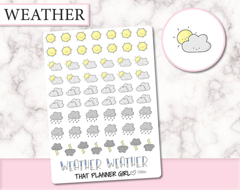 Weather Doodle Planner | D262