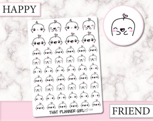 Friend Emotions - VOL 1 - Happy and Excited  | D139