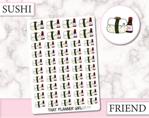 Friend Loves Sushi | D170