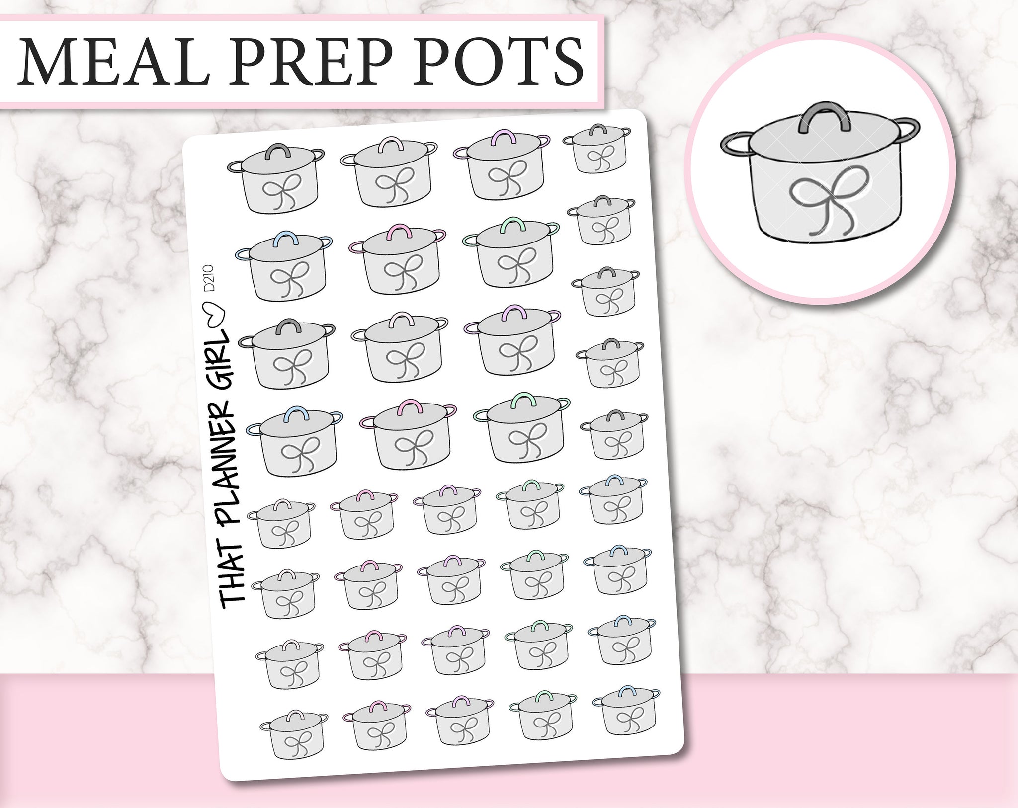 Meal Prep Pot | D210