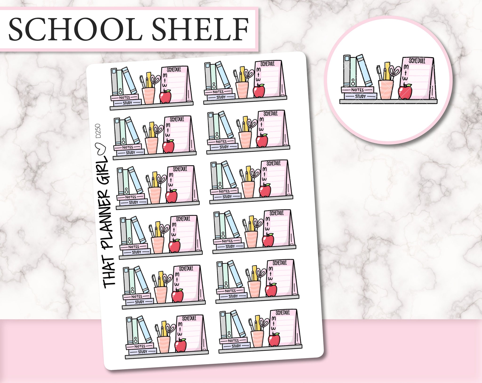 Study / School Shelf | D250